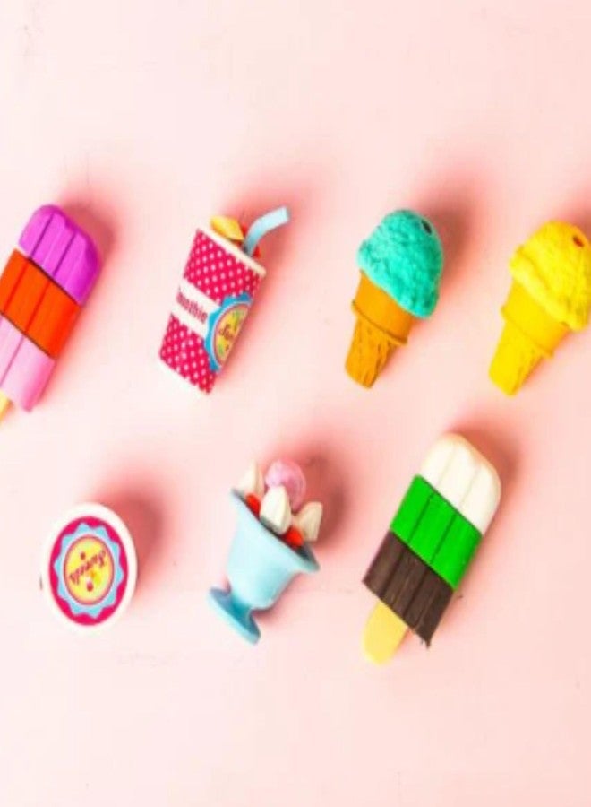 Mallexo مجموعة ممحاة ماليكسو ثلاثية الأبعاد بشخصيات كرتونية لطيفة للأطفال، 15 قطعة، مجموعة ممحاة أنيقة ولطيفة للأقلام الرصاص، هدية عيد ميلاد للأولاد والبنات، مجموعة ممحاة تعليمية، أدوات مكتبية فريدة، ممحاة بتصميم عشوائي، متعددة الألوان - Image 5